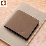 Men's Vintage Small Wallet Dollar PU Leather Billetera