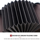 Men's Zipper Wallet Soft Lightweight Money Clip for Traveling