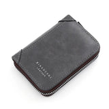 Men's Zipper Wallet Soft Lightweight Money Clip for Traveling