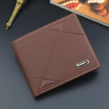 Vintage Men's Leather Trifold Wallet