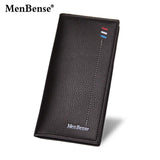 Men's Retro PU Leather Long Wallet Clutch Business Wallet