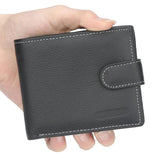 High Quality Real Cowhide Men Wallet Short Wallets