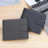 High Quality Real Cowhide Men Wallet Short Wallets