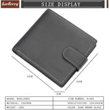 High Quality Real Cowhide Men Wallet Short Wallets