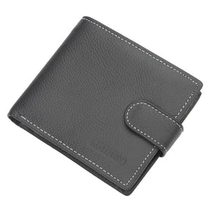 High Quality Real Cowhide Men Wallet Short Wallets