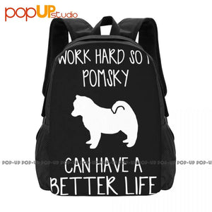 Pomsky Life Backpack - Large Capacity Training Storage Bag