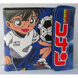 Anime Detective Conan PU Short Wallet Button Purse