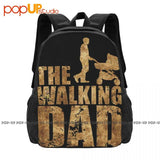 The Walking Dad Parody Papa Kinderwagen Vatertag Backpack