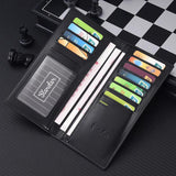Slim Leather Wallet Casual Men's Clutch Money Bag