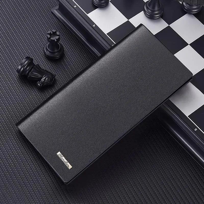 Slim Leather Wallet Casual Men's Clutch Money Bag