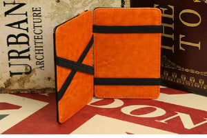 Famous PU Leather Magic Wallets - Men Money Clip Dollar Purses