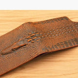 Brown Crocodile Wallets Small Vintage Bag