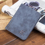 Men's Slim Bifold Wallet RFID Blocking Minimalist Front Pocket Wallet