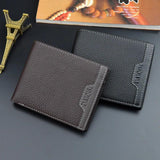 PU Men's Wallet Retro Leather Multi-Card Wallet