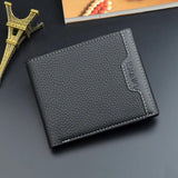PU Men's Wallet Retro Leather Multi-Card Wallet