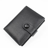 Men's Bifold Wallet PU Leather Large Capacity Money Bag