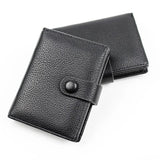Men's Bifold Wallet PU Leather Large Capacity Money Bag