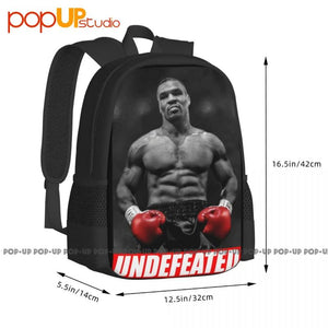 Iron Boxing Undefeated Hall Of Fame Backpack Large Capacity