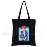 Saiki K Reusable Shopping Tote Bag Gift Handbag