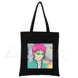 Saiki K Reusable Shopping Tote Bag Gift Handbag