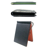 Men Wallet Short Skin Wallets Purses PU Leather Money Clips
