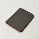 Short Retro Men's Leather Wallet Genuine Leather High Quality