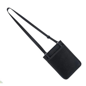 Neck Strip Passport Holder Bag Travel Wallet Zippered Case