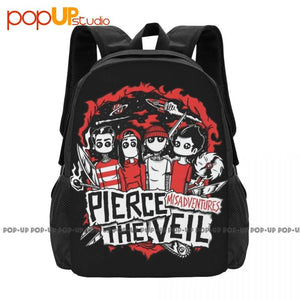 Pierce The Veil Mis Adventure Tour Backpack Large Capacity