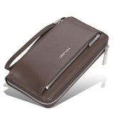 Men's Long Wallet Zipper Clutch Large Capacity Handbag