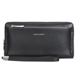Men's Long Wallet Zipper Clutch Large Capacity Handbag