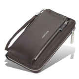 Men's Long Wallet Zipper Clutch Large Capacity Handbag