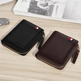 Short Casual Men Wallet PU Money Bag W303