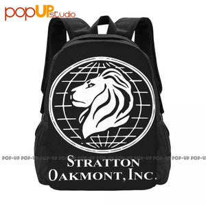 Wolf Of Wall Street Stratton Oakmont Backpack Large Capacity Print Shoe Bag