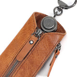 Men's Leather Key Bag Anti-Loss Multi-Functional Storage Bag