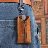 Men's Leather Key Bag Anti-Loss Multi-Functional Storage Bag