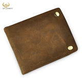 Men's Vintage Leather Travel Wallet Purse 1003