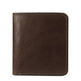 Men's Short Clutch Matte Wallet Small Purse