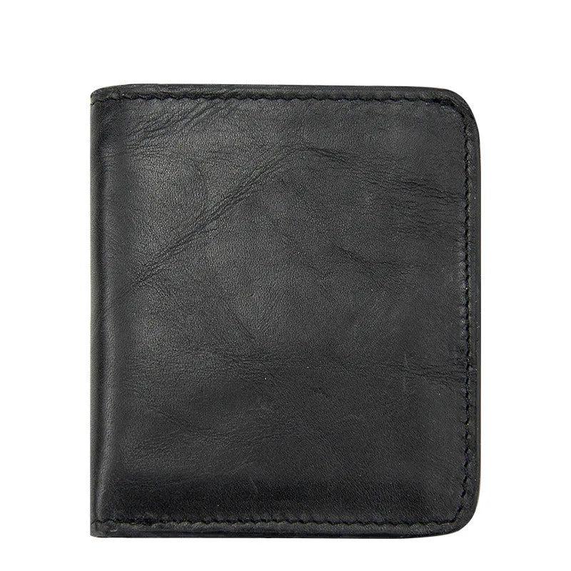 Men's Short Clutch Matte Wallet Small Purse