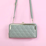 PU Wallet Casual Wallets Portable Purses Zipper Handbag