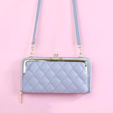 PU Wallet Casual Wallets Portable Purses Zipper Handbag