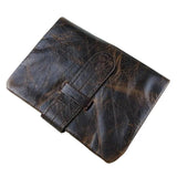 Men Wallets 100% Cow Leather Men Purse Vintage Male Purse 519
