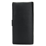 Men's Real Leather Long Wallet Soft Thick Skin