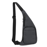 Men Casual Shoulder Bag Leisure Travel Outdoor Crossbody Sling Chest Bag