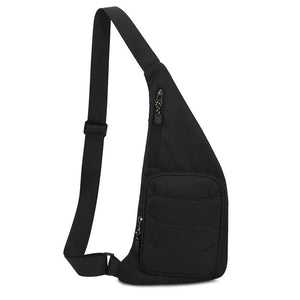 Men Casual Shoulder Bag Leisure Travel Outdoor Crossbody Sling Chest Bag