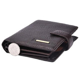 Real Leather Mens Wallet Short Purses Portefeuille Homme