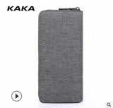 Men's Clutch Wallet Money Clip Large Capacity Phone Bag