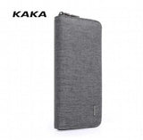 Men's Clutch Wallet Money Clip Large Capacity Phone Bag