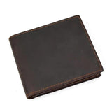 Men's Crazy Horse Leather Photo Wallet