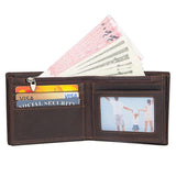 Men's Crazy Horse Leather Photo Wallet