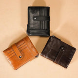 RFID Anti-Theft Leather Wallet for Men